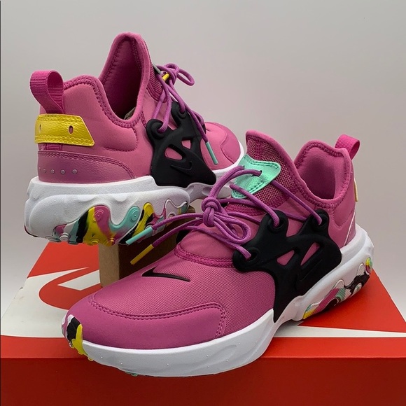 Nike React Presto MC GS Cosmic Fuchsia Emerald Ris - Picture 9 of 16